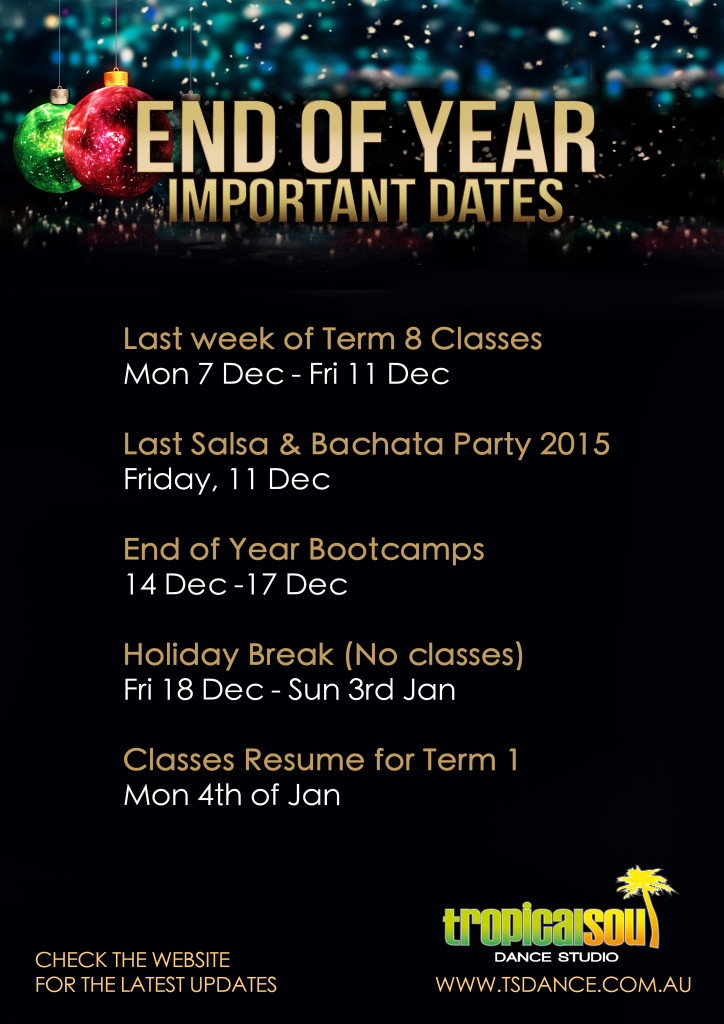 end of year