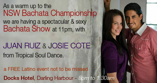 Juan & Josie – teaching and performing at DARLING HARBOUR