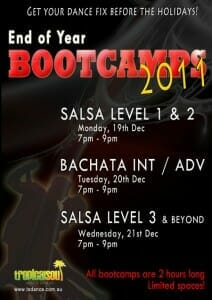 Salsa and Bachata Bootcamps
