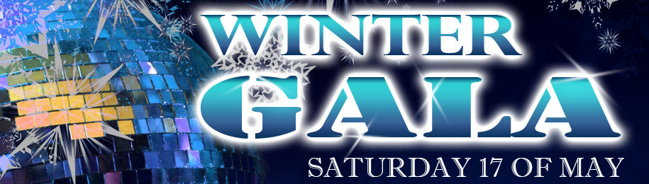 Winter Gala Party – Saturday 17th May