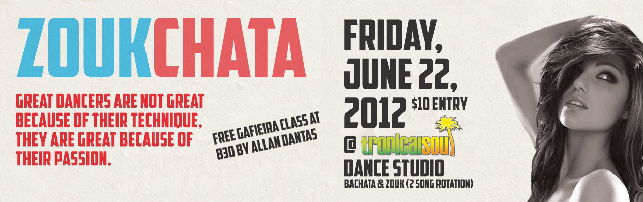 Zoukchata – this Friday, 22 Jun!