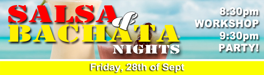 SALSA & BACHATA NIGHTS, SEPTEMBER EDITION