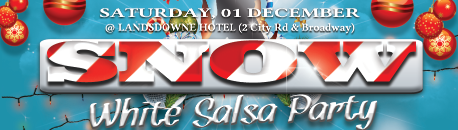 Snow White Salsa Party – Saturday 1 December