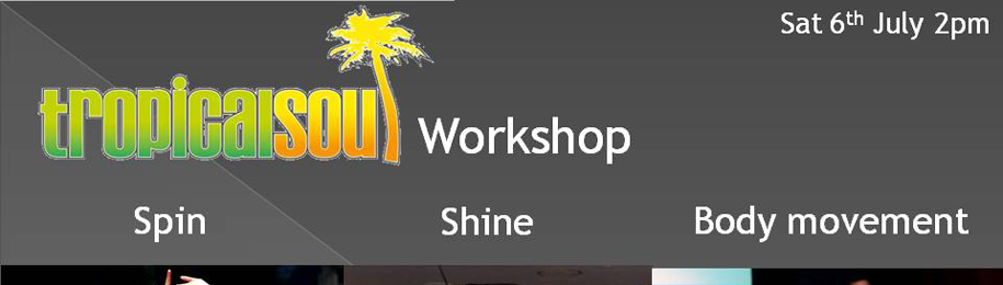 Finally! A Spin, Shine & Body Movement workshop!!