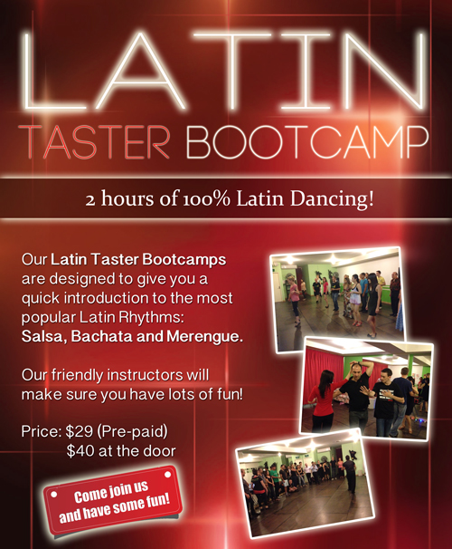 Latin Taster Bootcamp – Saturday 2nd August
