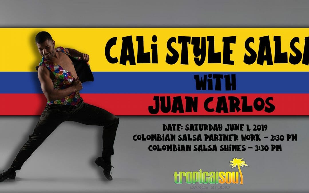 Cali Style Salsa workshops with Juan Carlos | Saturday 1 June 2019