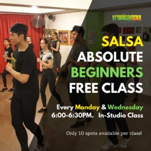Free SALSA Beginners Classes