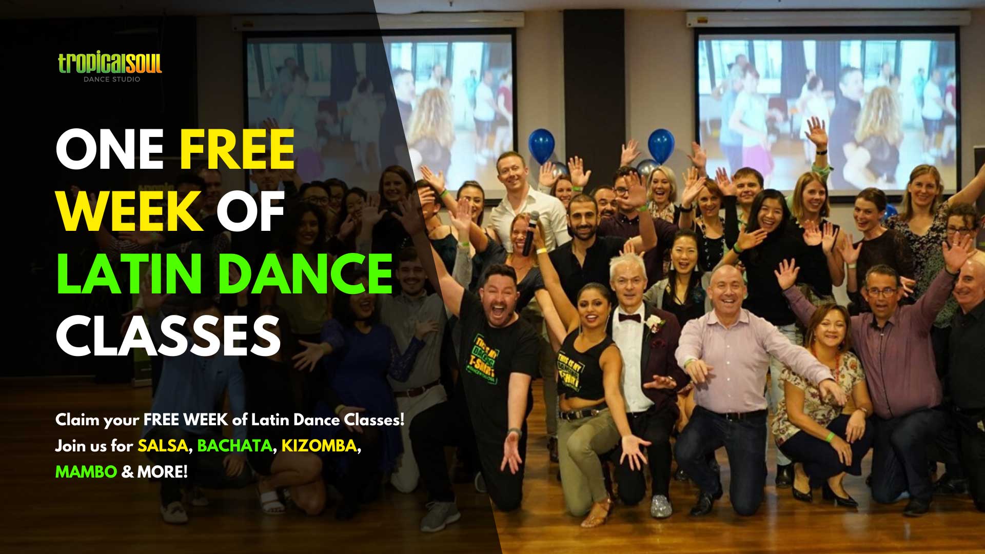 Free week of Latin Dance Classes