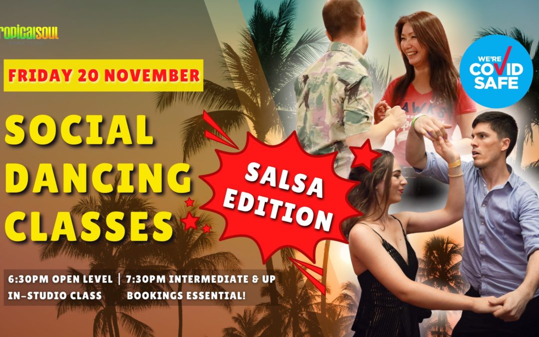 Social Dancing Fridays! SALSA EDITION