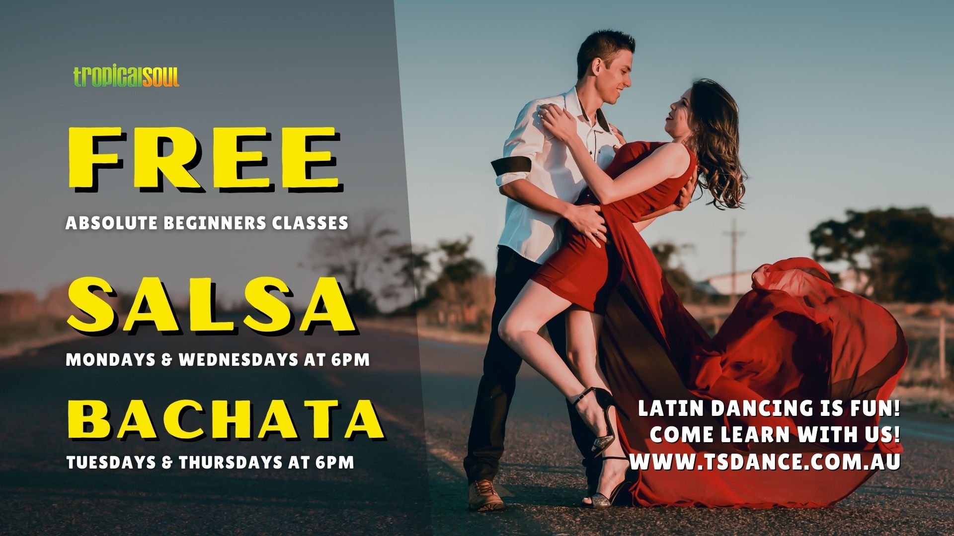Free week of Latin Dance Classes
