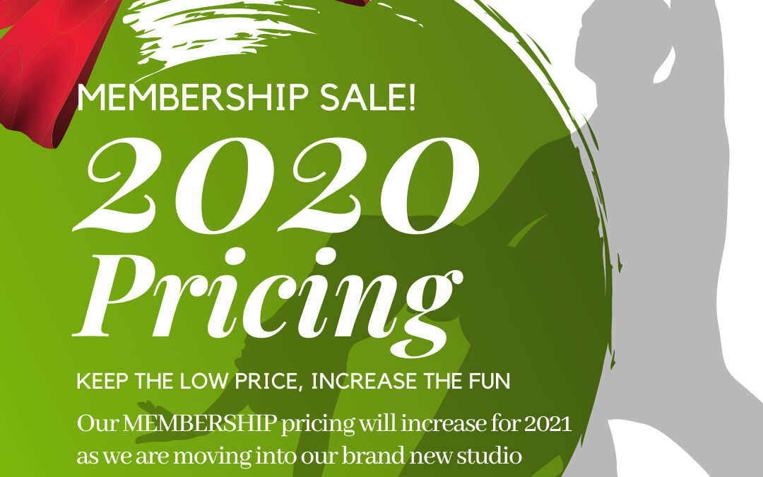 MEMBERSHIP SALE!