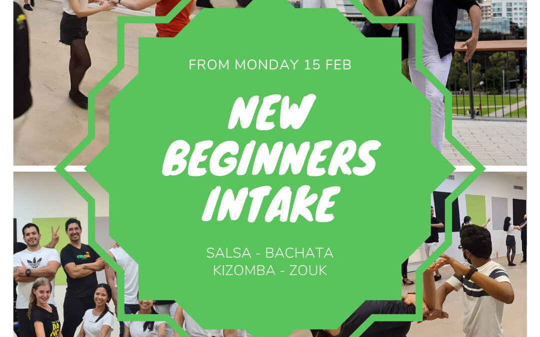 NEW Beginners intake – From Monday 15th Feb
