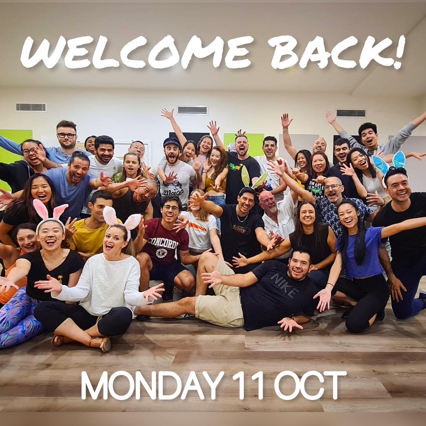 Welcome back newsletter
