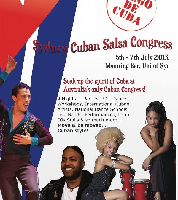 SYDNEY CUBAN SALSA CONGRESS JULY 5 – 7