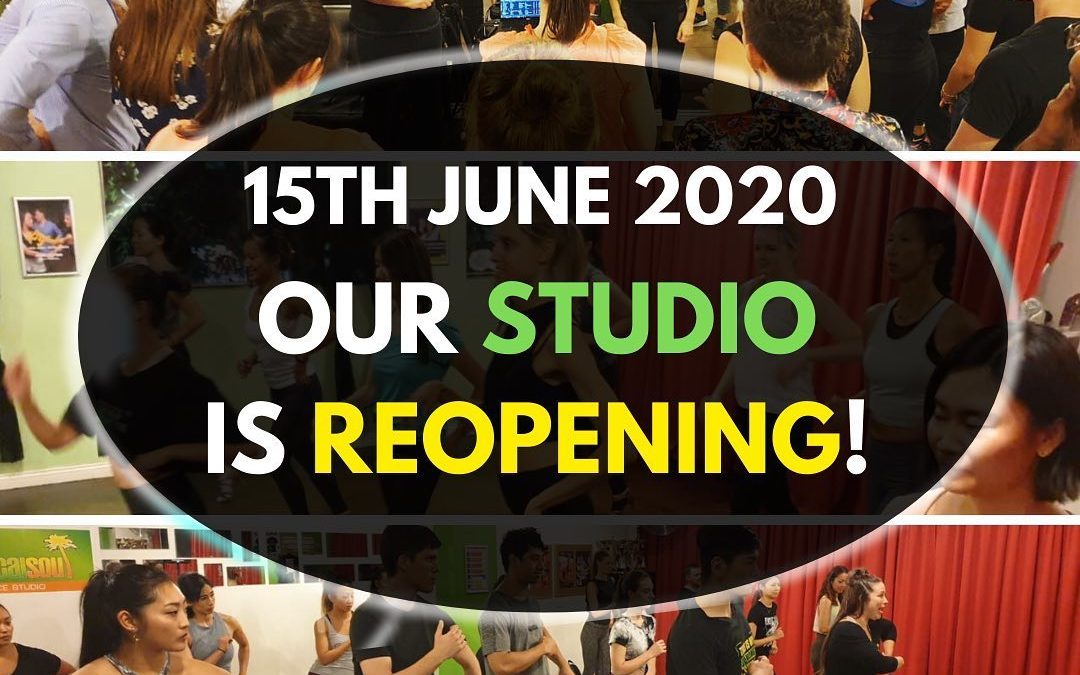 Our studio is re-opening
